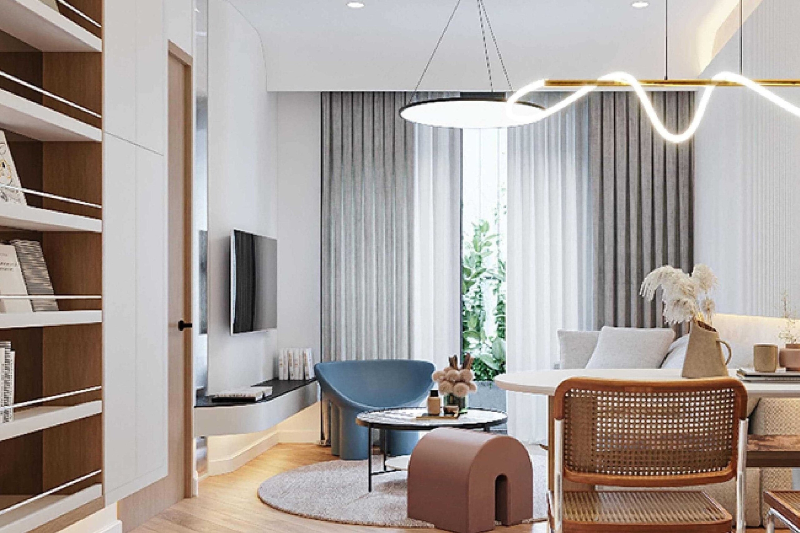 1-bedroom show unit design