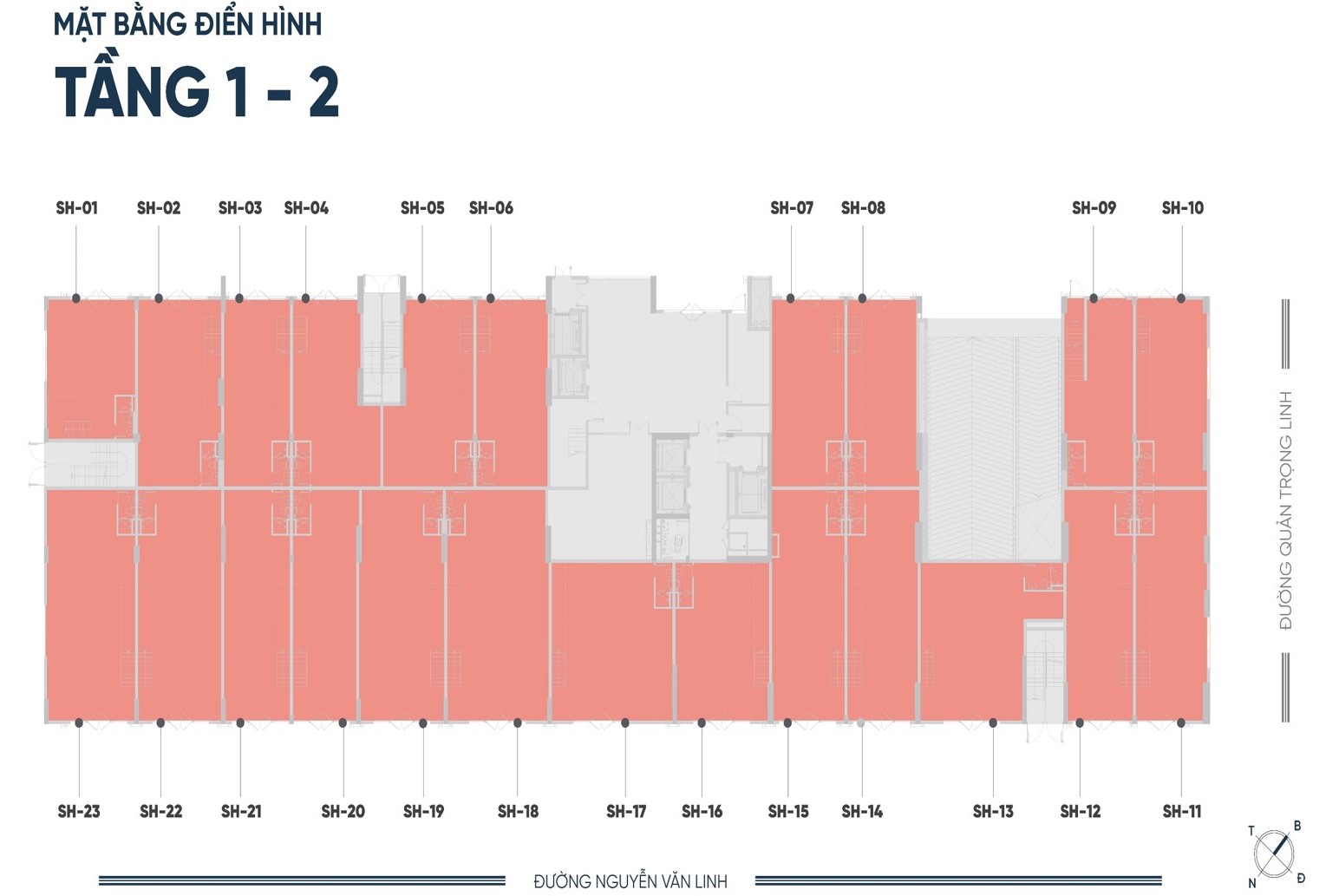 Floor plan floors 1-2, Sakura Heights - FIFA City