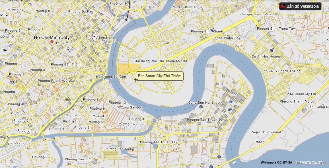 Vị trí Eco Smart City