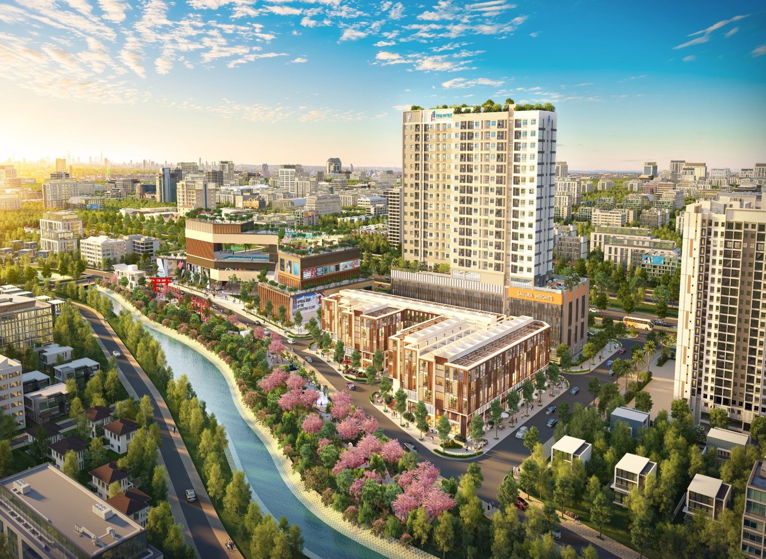 hình 1a - phối cảnh dự án sakura heights