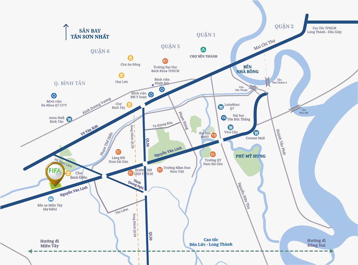 hình 2- vị trí căn hộ sakura heights - dự án fifa city