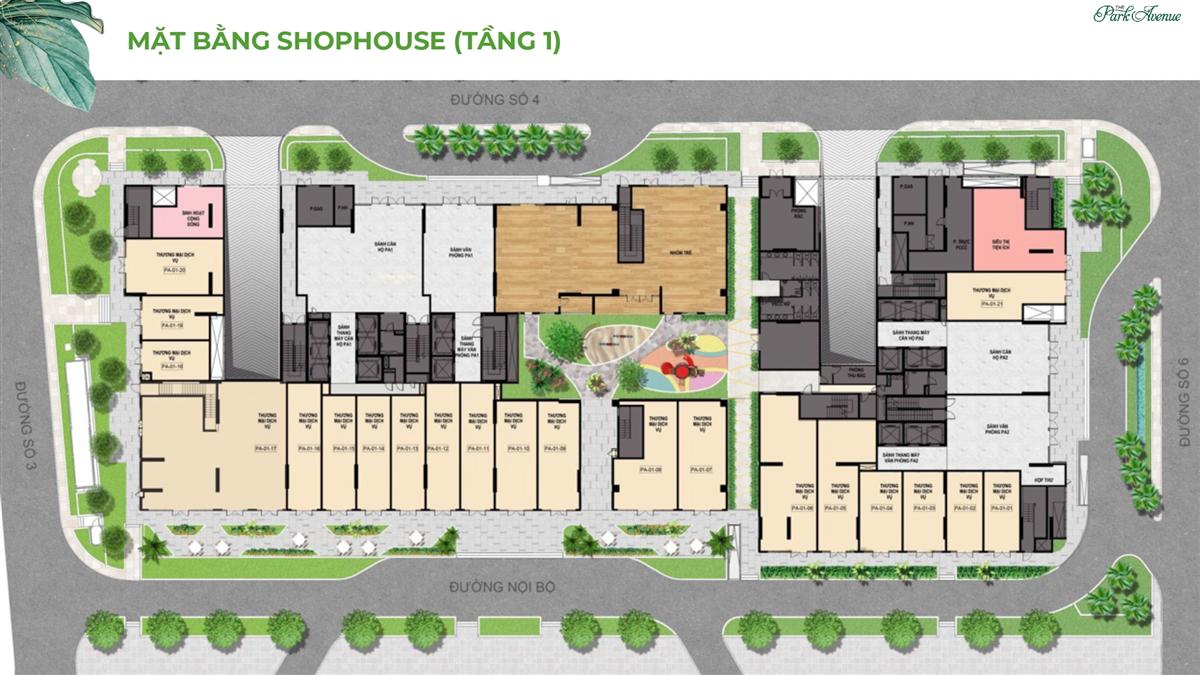 mat bang tang 1 can ho the park avenue 1