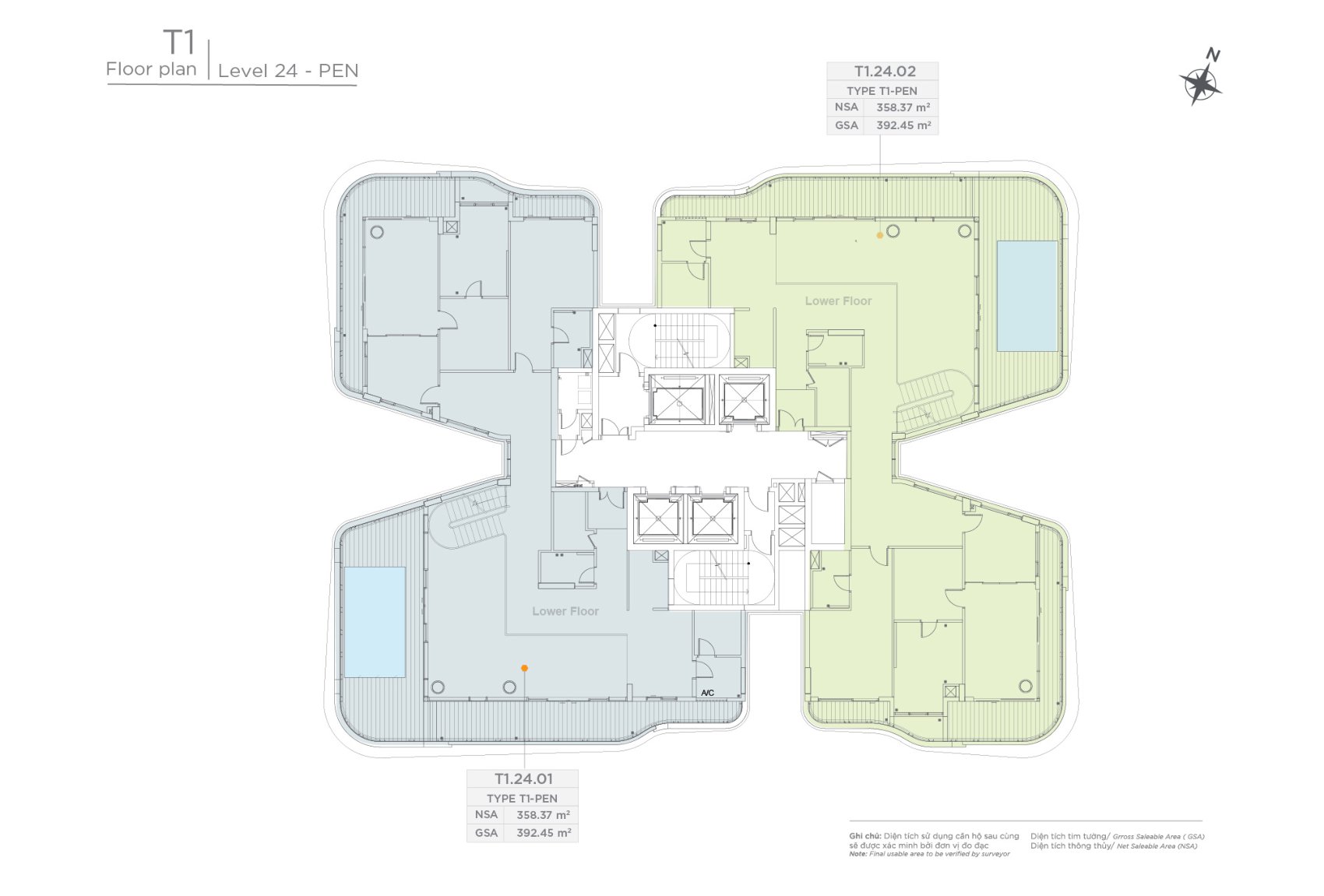 mat bang thu thiem zeit river thap 1 -6