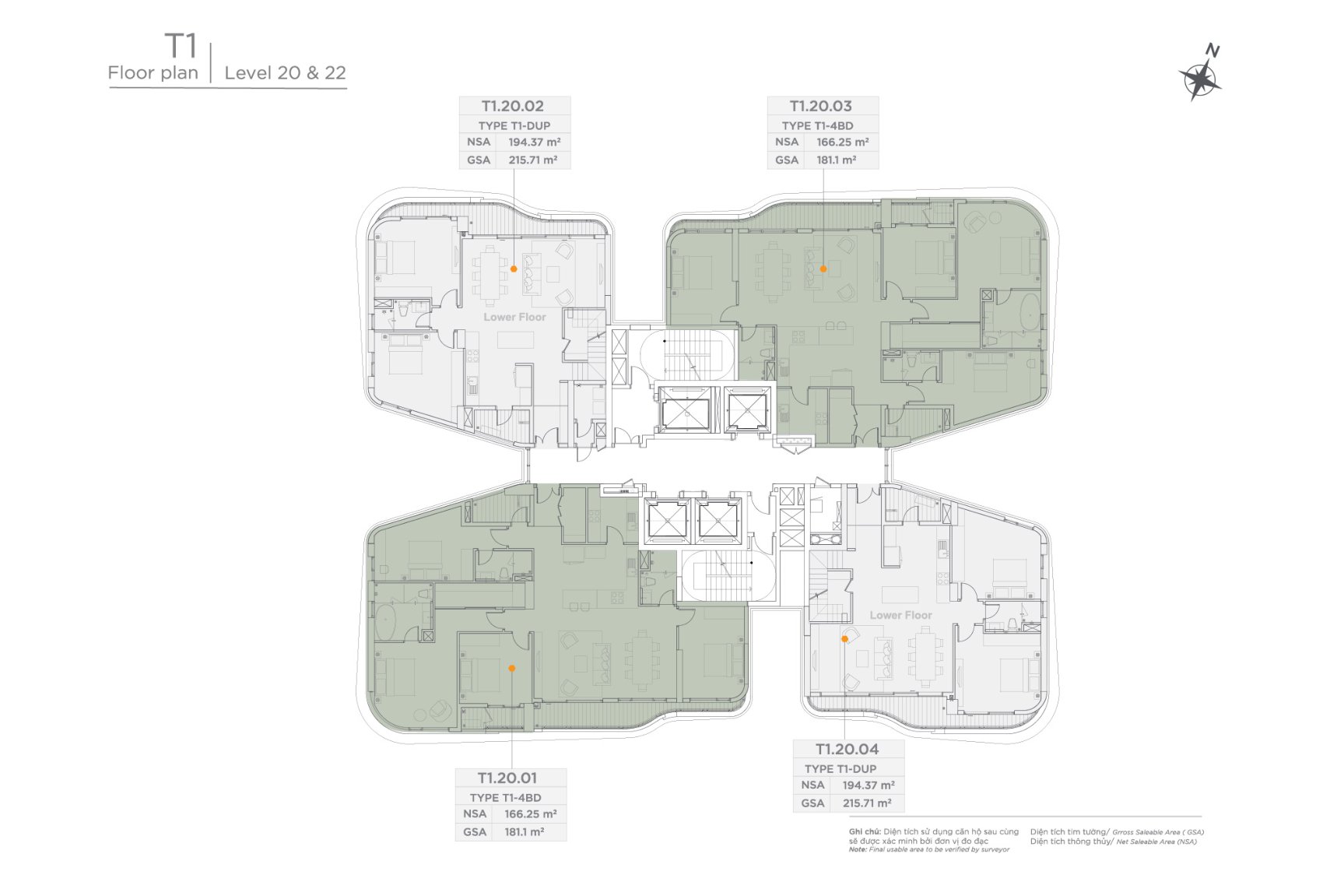 mat bang thu thiem zeit river thap 1 - 4