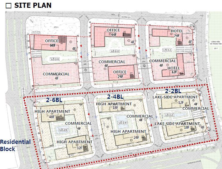 mat bang tong the eco smart city