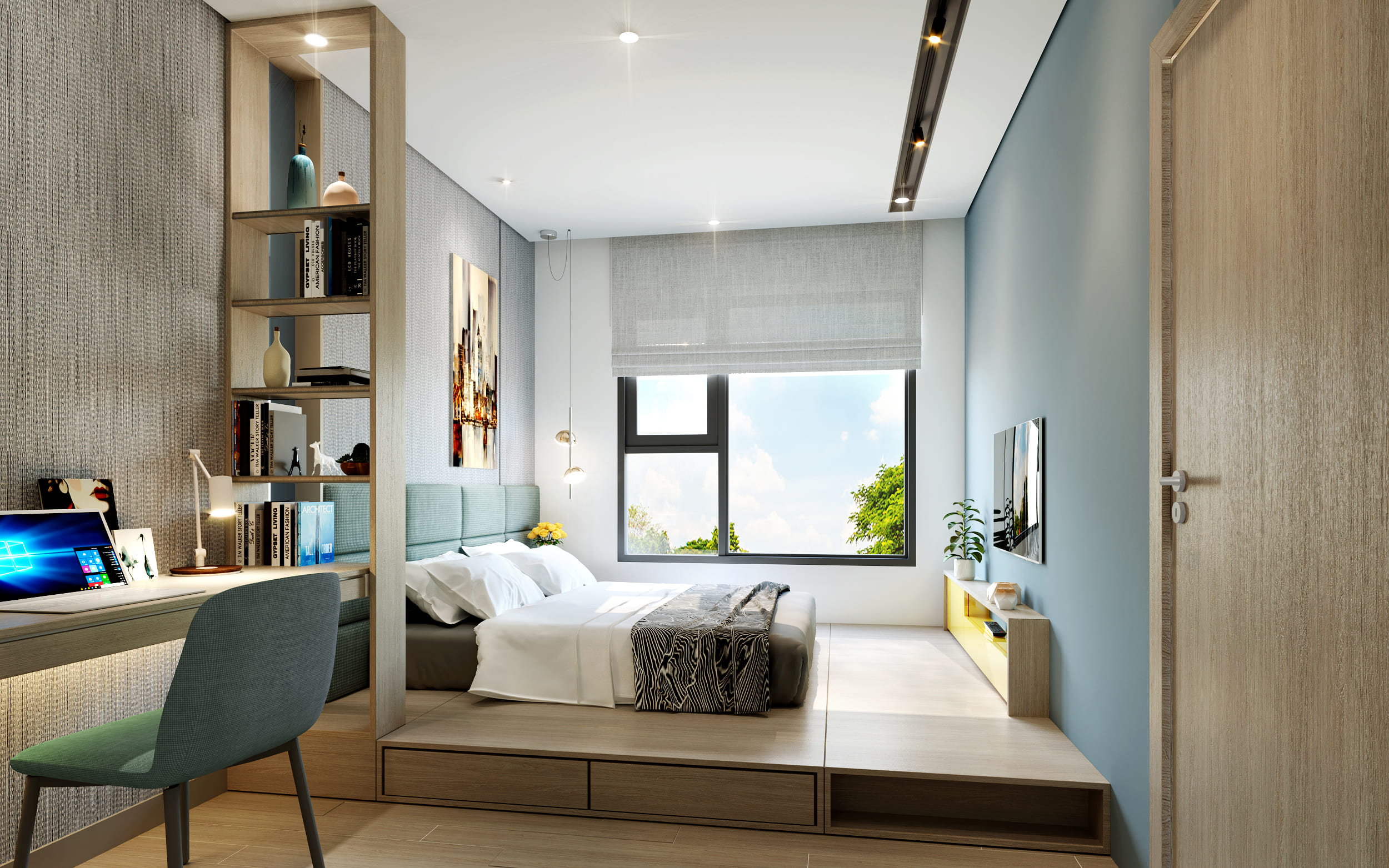 nhà mẫu aio city binh tan 4