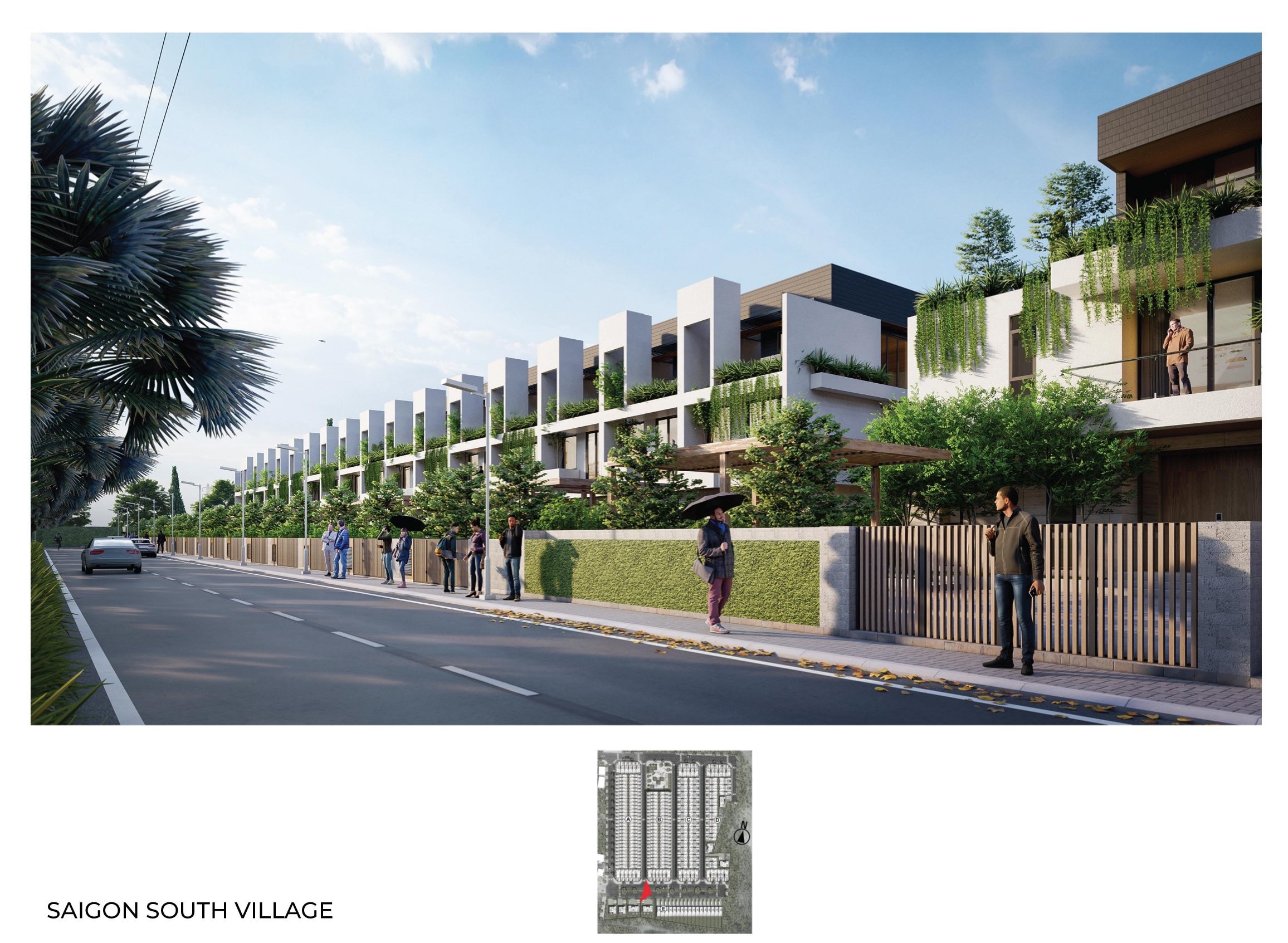 thiet ke nha pho sai gon south village3