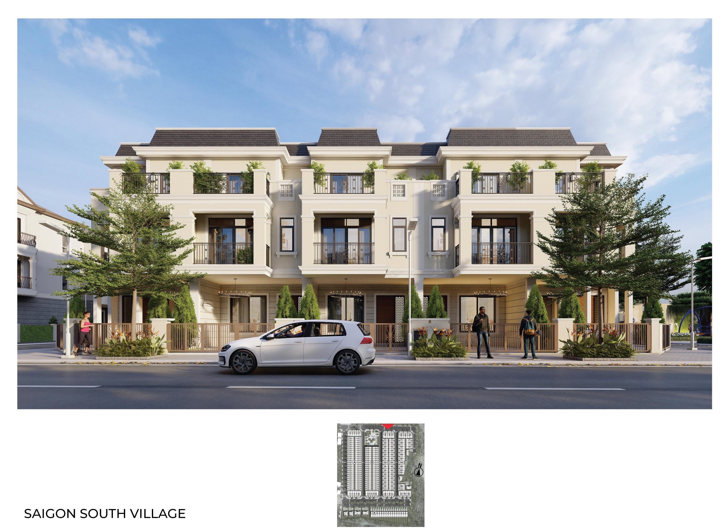 thiet ke nha pho sai gon south village7