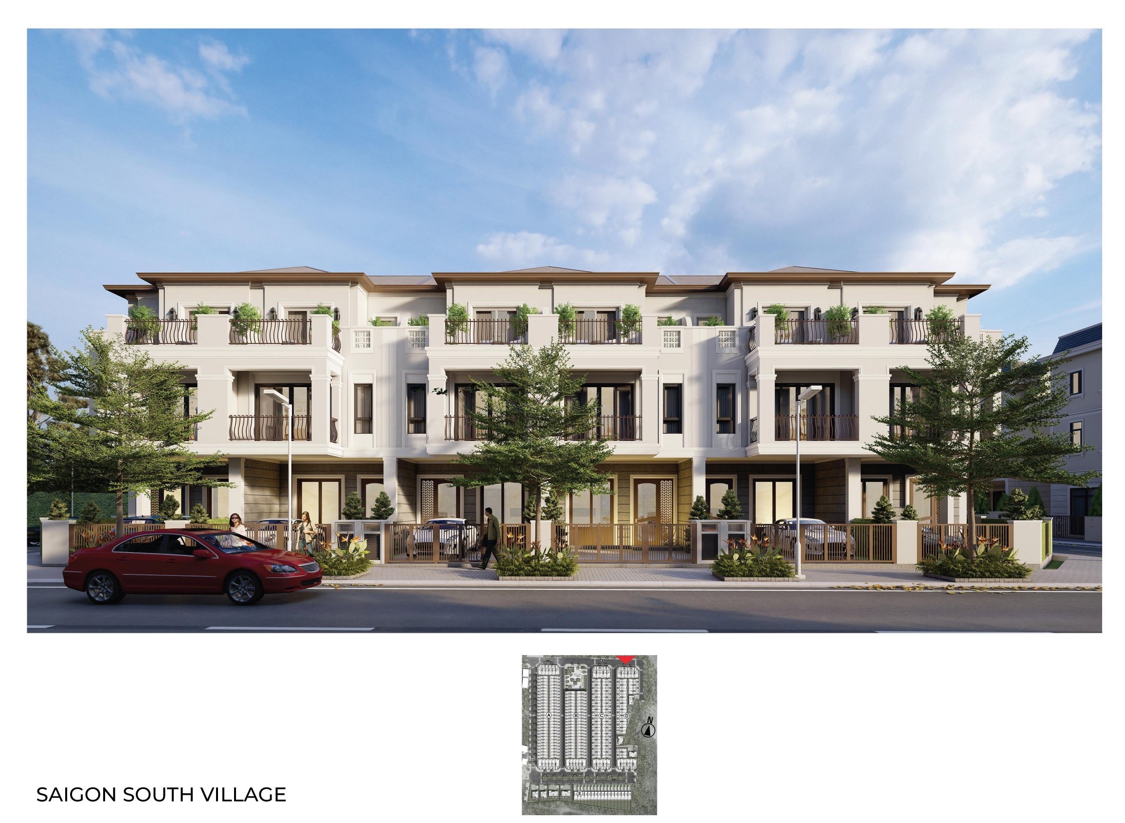 thiet ke nha pho sai gon south village8