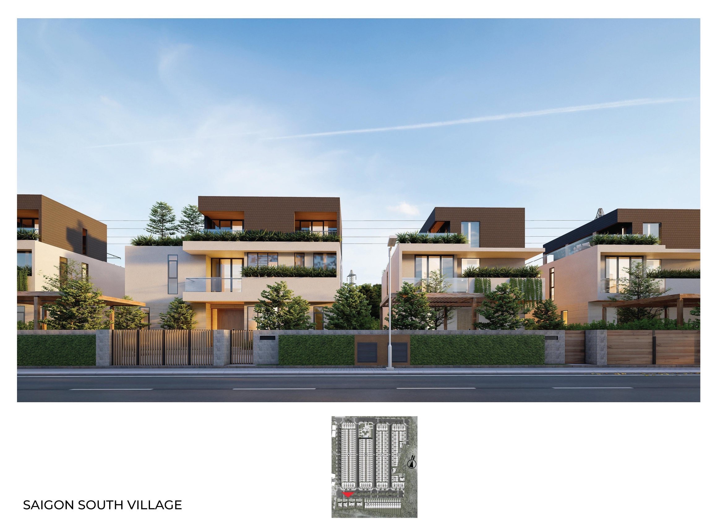 thiet ke nha pho sai gon south village9