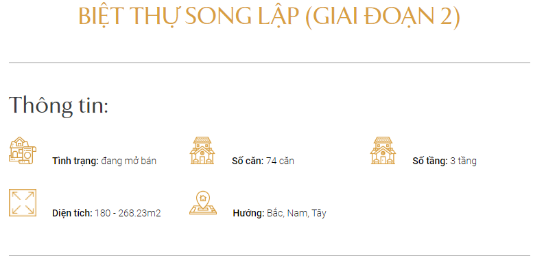 thiết kế biệt thự song lập 2
