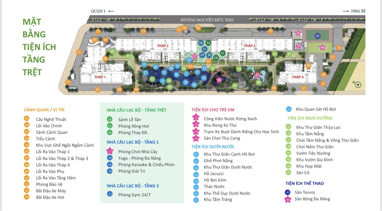 tien ich noi khu đu an can ho celesta heights